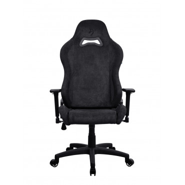 Arozzi Metal/Reinforced nylon | Gaming Chair | Torretta Soft Fabric | Pure Black