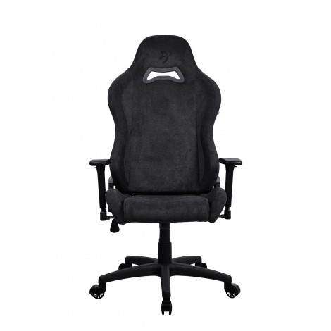 Arozzi Metal/Reinforced nylon | Gaming Chair | Torretta Soft Fabric | Pure Black