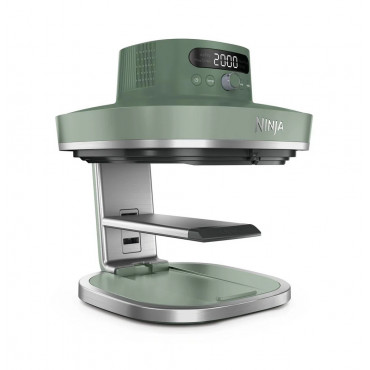 NINJA 5-in-1 XL Glass Air Fryer | AS090EUGN Crispi Pro | Power 2050 W | Capacity 5.7 L | Moss Green