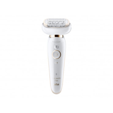 Braun Epilator | Silk-épil 9 Flex SES9-030 3D | Operating time (max) 50 min | Number of power levels 2 | Wet & Dry | White
