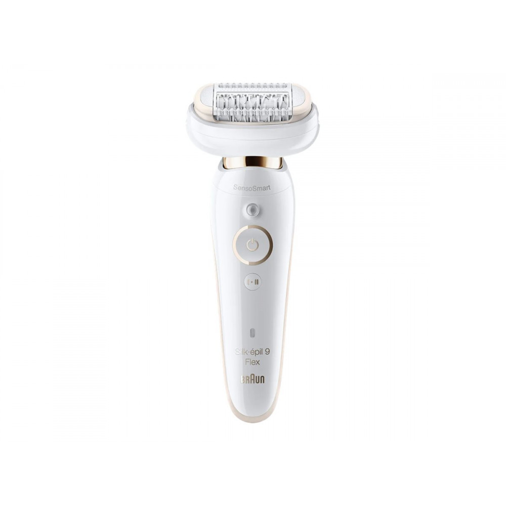 Braun Epilator | Silk-épil 9 Flex SES9-030 3D | Operating time (max) 50 min | Number of power levels 2 | Wet & Dry | White