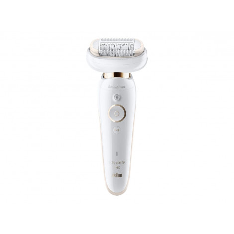 Braun Epilator | Silk-épil 9 Flex SES9-030 3D | Operating time (max) 50 min | Number of power levels 2 | Wet & Dry | White