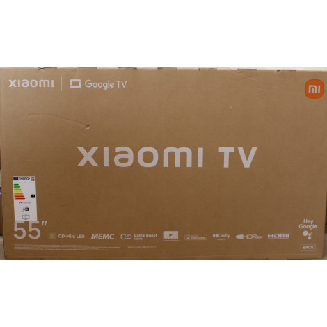 SALE OUT. Xiaomi TV S Mini LED 55 2026 | SALE OUT. Xiaomi S Mini LED 2026 | 55 | Smart TV | Google TV | 4K UHD | Dark Grey | DAM