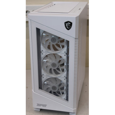 SALE OUT. MSI MPG VELOX 100R White PC Case, Mid-Tower, USB 3.2, Audio-out, Mic-in | MSI PC Case | MPG VELOX 100R WHITE | White |
