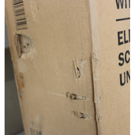SALE OUT. Electric Height Adjustable Desk | 72 - 121 cm | Maximum load weight 50 kg | Metal | White | 24 month(s) | DAMAGED PACK