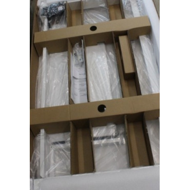 SALE OUT. Electric Height Adjustable Desk | 72 - 121 cm | Maximum load weight 50 kg | Metal | White | 24 month(s) | DAMAGED PACK