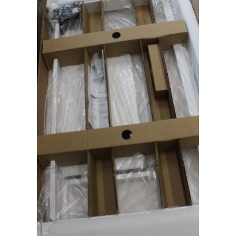 SALE OUT. Electric Height Adjustable Desk | 72 - 121 cm | Maximum load weight 50 kg | Metal | White | 24 month(s) | DAMAGED PACK