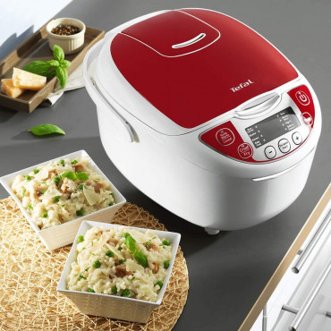 TEFAL | RK705138 Multicooker| 600 W | 5 L | Red, White | TEFAL | RK705138 | 600 W | 5 L | White/Red