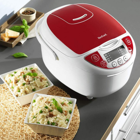 TEFAL | RK705138 Multicooker| 600 W | 5 L | Red, White | TEFAL | RK705138 | 600 W | 5 L | White/Red