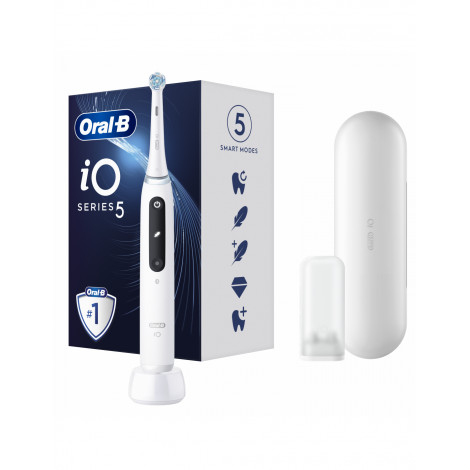 Oral-B | Electric Toothbrush | iO5 | Rechargeable | For adults | Number of brush heads included 1 | Number of teeth brushing mod