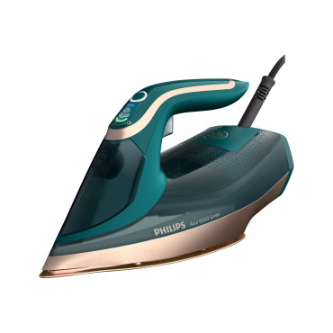 Philips | DST8030/70 Azur | Steam Iron | 3000 W | Water tank capacity 350 ml | Continuous steam 70 g/min | Green