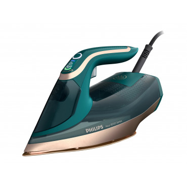 Philips | DST8030/70 Azur | Steam Iron | 3000 W | Water tank capacity 350 ml | Continuous steam 70 g/min | Green