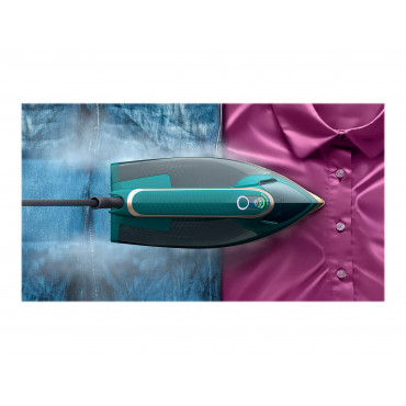 Philips | DST8030/70 Azur | Steam Iron | 3000 W | Water tank capacity 350 ml | Continuous steam 70 g/min | Green