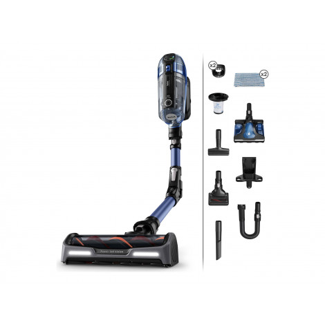 TEFAL | Vacuum cleaner | TY99C X-Force Flex 14.60 Aqua | Cordless operating | Handstick and Handheld | 32.4 V | Black/Blue | War