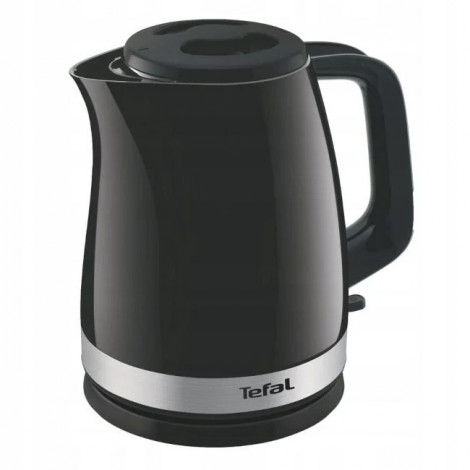 TEFAL | Kettle | KO150F30 Delfini Vision | Electric | 2400 W | 1.5 L | Plastic | 360 rotational base | Black/Stainless steel