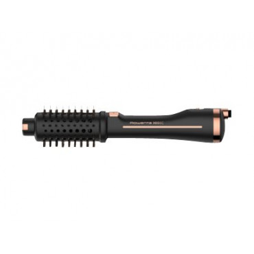 Rowenta | Styling Hair Brush | CF9620 | Temperature (max) 80 C | Number of heating levels 3 | Black/Gold Rose