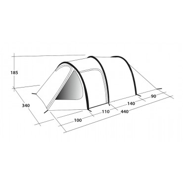 Outwell | Tent | Earth 5 | 5 person(s)