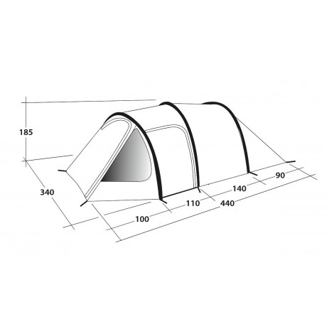Outwell | Tent | Earth 5 | 5 person(s)