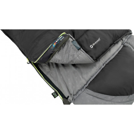 Outwell | Contour | Sleeping Bag | 220 x 85 cm | -13/+16 C | Left Zipper