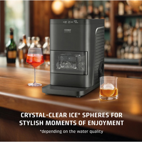 Caso Ice Ball Maker | IceBall Pro | Power 130 W | Capacity 1.3 L | Matt Black
