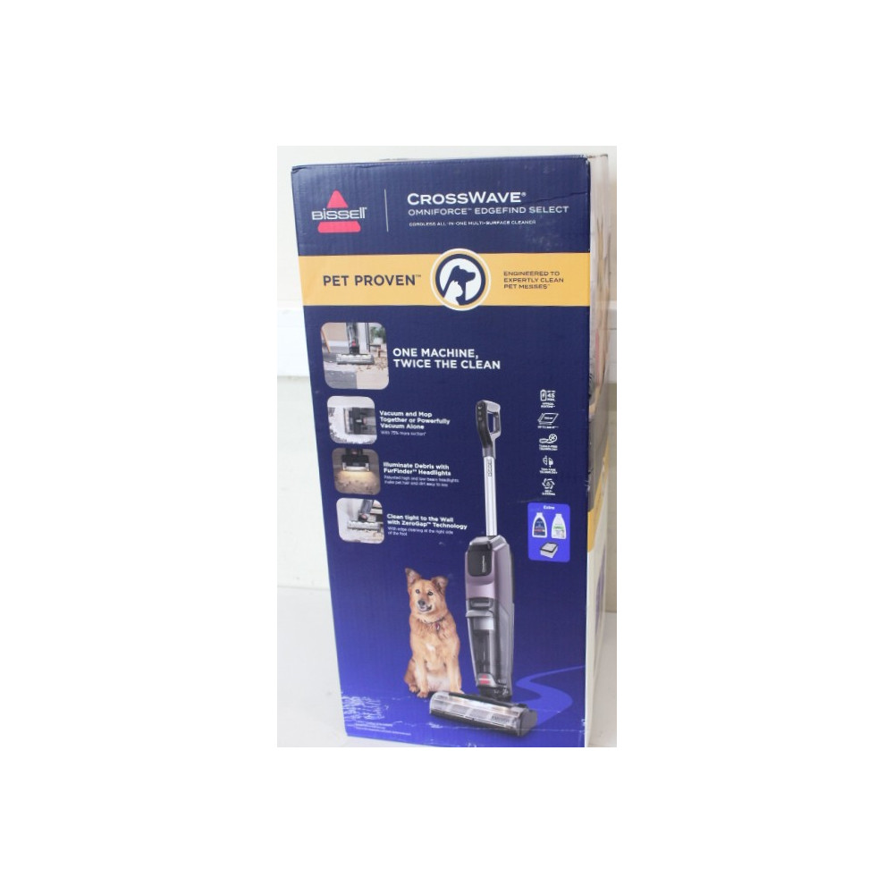 SALE OUT. | Bissell All-in One Multi-Surface Cleaner | CrossWave OmniForce EdgeFind Select | Cordless operating | Washing functi