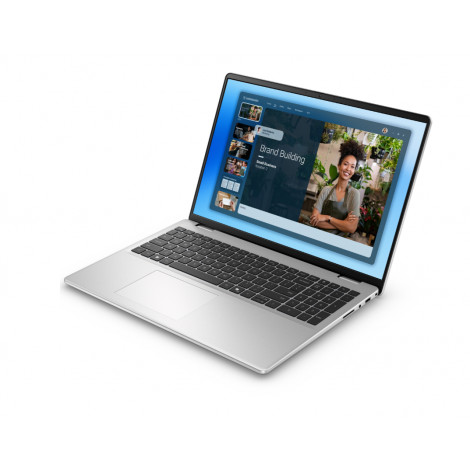 Dell 16 AG FHD+ i7-150U/16GB/512GB/Intel Graphics/Win11 Pro/ENG Backlit Kbd/FP/Silver/3Y Basic OnSite Warranty