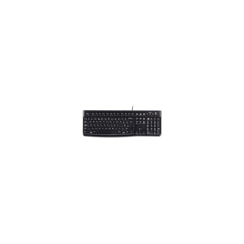 Logitech | K120 | Standard | Wired | EN/LT | Black | Keyboard User documentation