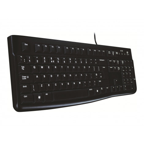 Logitech | K120 | Standard | Wired | EN/LT | Black | Keyboard User documentation