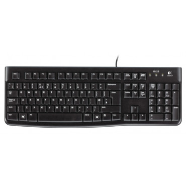 Logitech | K120 | Standard | Wired | EN/LT | Black | Keyboard User documentation