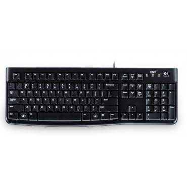 Logitech | K120 | Standard | Wired | EN/LT | Black | Keyboard User documentation
