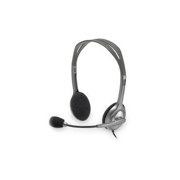 Logitech | LGT-H110 | Stereo headset | Black, Silver