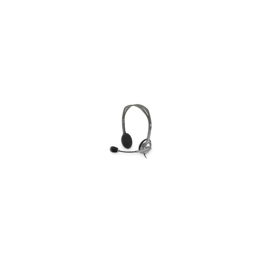 Logitech | LGT-H110 | Stereo headset | Black, Silver