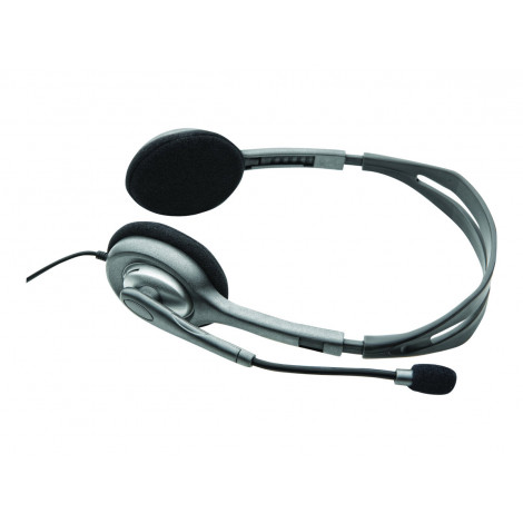 Logitech | LGT-H110 | Stereo headset | Black, Silver