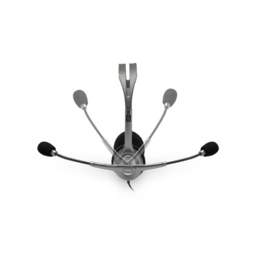 Logitech | LGT-H110 | Stereo headset | Black, Silver