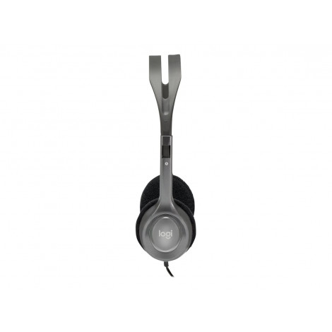 Logitech | LGT-H110 | Stereo headset | Black, Silver