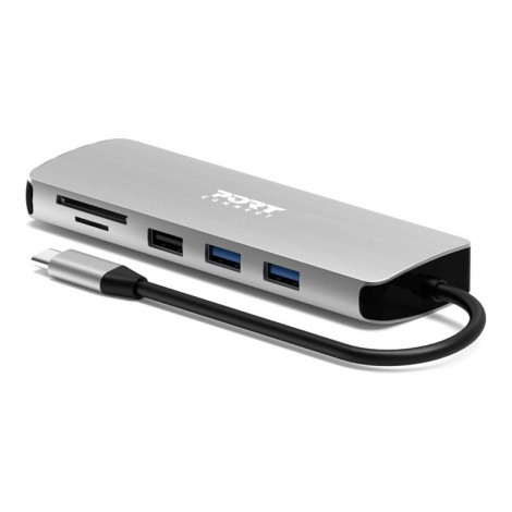 PORT DESIGNS Docking Type C 9 In 1 - 1 X 4K HDMI - Pd 85W - Retail Btoc Only | PORT CONNECT