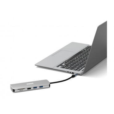 PORT DESIGNS Docking Type C 9 In 1 - 1 X 4K HDMI - Pd 85W - Retail Btoc Only | PORT CONNECT