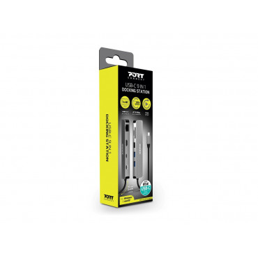PORT DESIGNS Docking Type C 9 In 1 - 1 X 4K HDMI - Pd 85W - Retail Btoc Only | PORT CONNECT