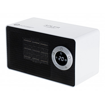 Adler | AD 7746 | Ceramic fan heater | 1000 W | Number of power levels 2 | White