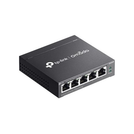 TP-LINK | Omada 5-Port Gigabit Easy Managed Switch with 4-Port PoE+ | ES205GP | Desktop/Wall mountable