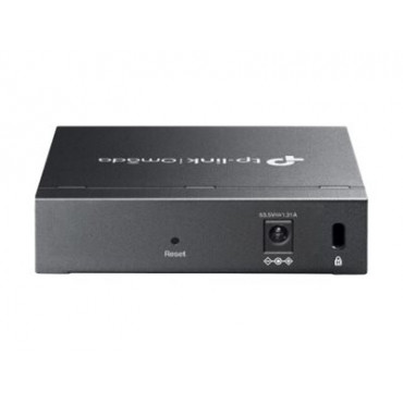 TP-LINK | Omada 5-Port Gigabit Easy Managed Switch with 4-Port PoE+ | ES205GP | Desktop/Wall mountable