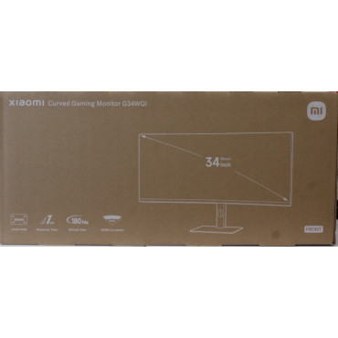 SALE OUT. | Xiaomi | G34WQi | 34 " | WQHD | 21:9 | 180 Hz | 1 ms | 3440 x 1440 pixels | 350 cd/m | HDMI ports quantity 2 | Black