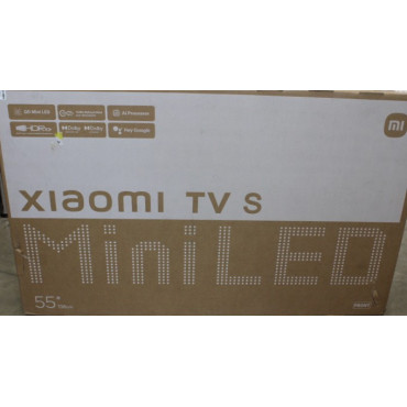 SALE OUT. Xiaomi TV S Mini 2025 55" (3840 x 2160) | SALE OUT. Xiaomi | TV | S Mini LED 2025 | 55 | Smart TV | Google TV | UHD | 