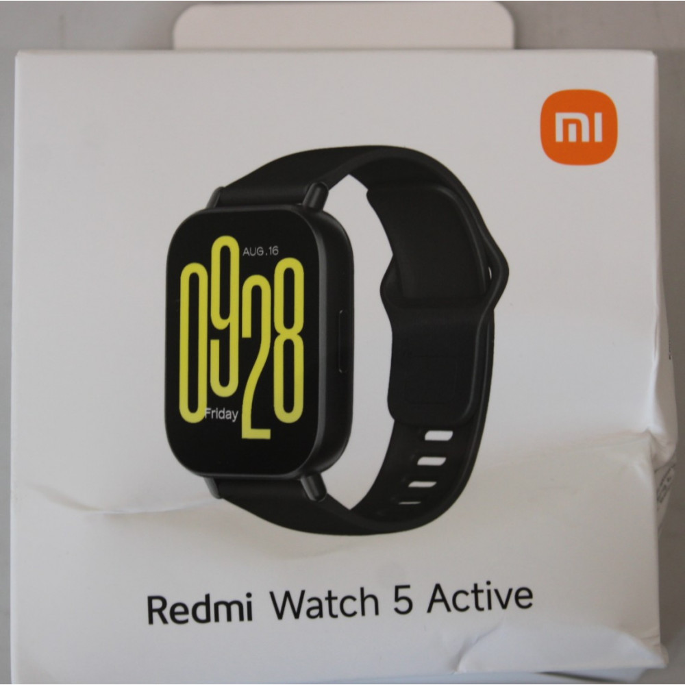 SALE OUT. Xiaomi Redmi Watch 5 Active, Midnight Black | Redmi Watch 5 Active | Smart watch | LCD | 2.0 | Waterproof | Midnight B