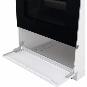 Gorenje Cooker | GE5A21WH | Hob type Electric | Oven type Electric | White | Width 50 cm | Grilling | Depth 59.4 cm | 68 L