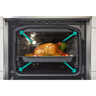 Gorenje Cooker | GE5A21WH | Hob type Electric | Oven type Electric | White | Width 50 cm | Grilling | Depth 59.4 cm | 68 L