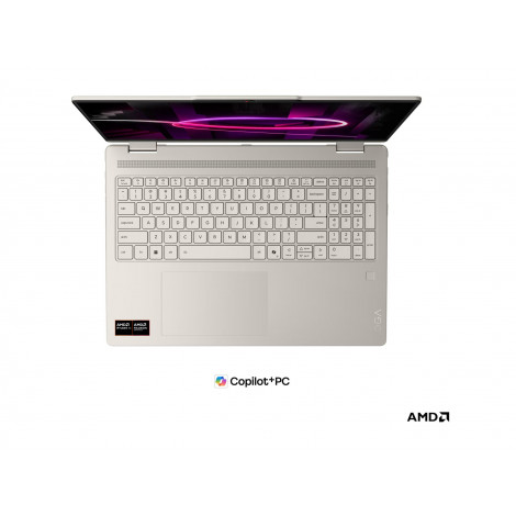 Lenovo Yoga 7 2-in-1 16AGP11 Touch 16 WUXGA AMD R7 AI 445/16GB/512GB/AMD Radeon 840M/WIN11 Home/ENG Backlit kbd/Seashell/2Y Warr