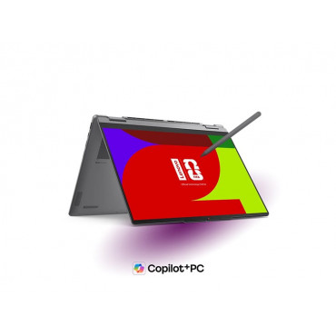 Lenovo Yoga 7 2-in-1 14IPH11 Touch 14 WUXGA ULT7-355/16GB/512GB/Intel Graphics/WIN11 Home/ENG Backlit kbd/Luna Grey/2Y Warranty 
