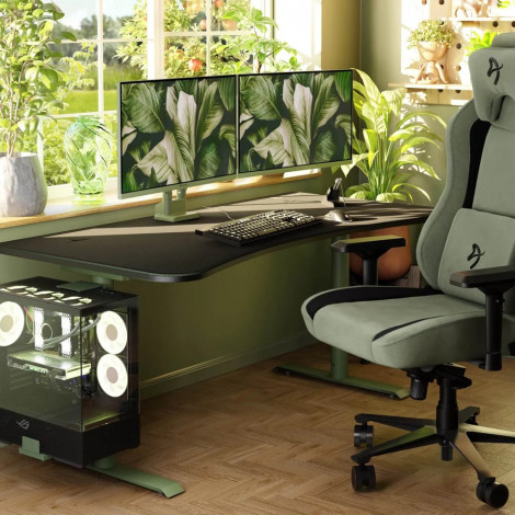 Arozzi Gaming Desk | Arena Large | Forest Green