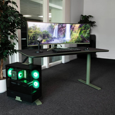 Arozzi Gaming Desk | Arena Medium | Forest Green